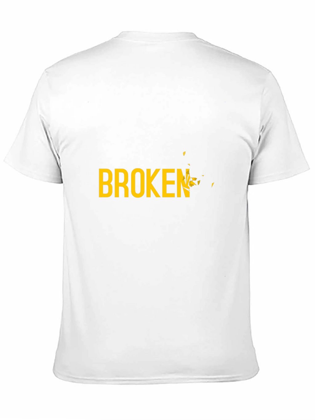 Broken Graphic Black T-Shirt