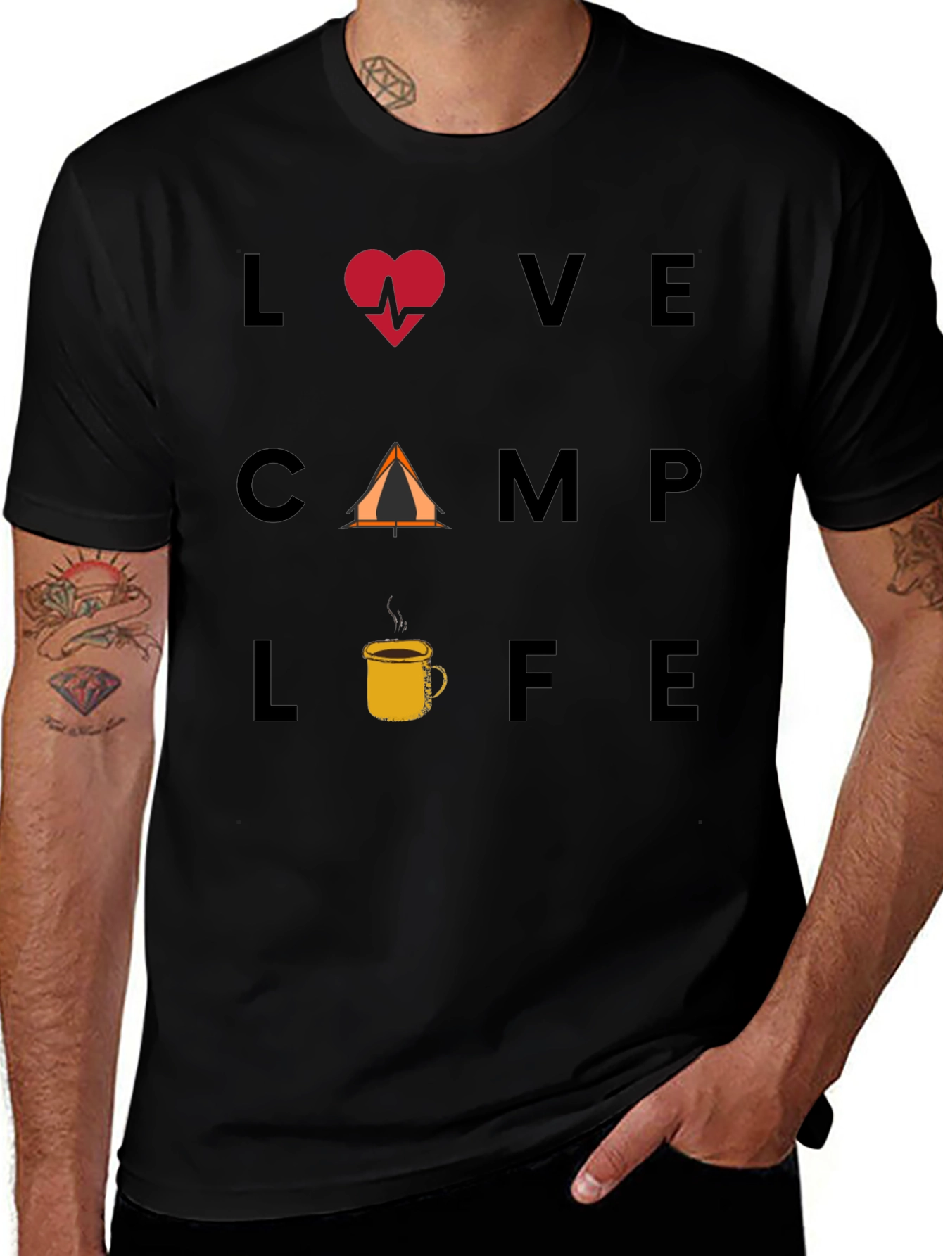 Love Camp Life Graphic Tee