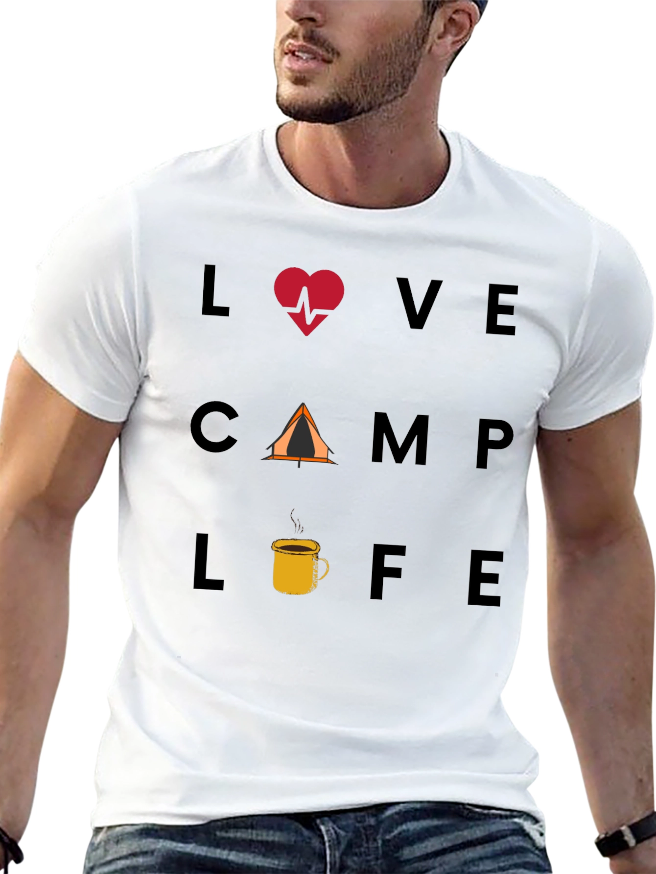 Love Camp Life Graphic Tee