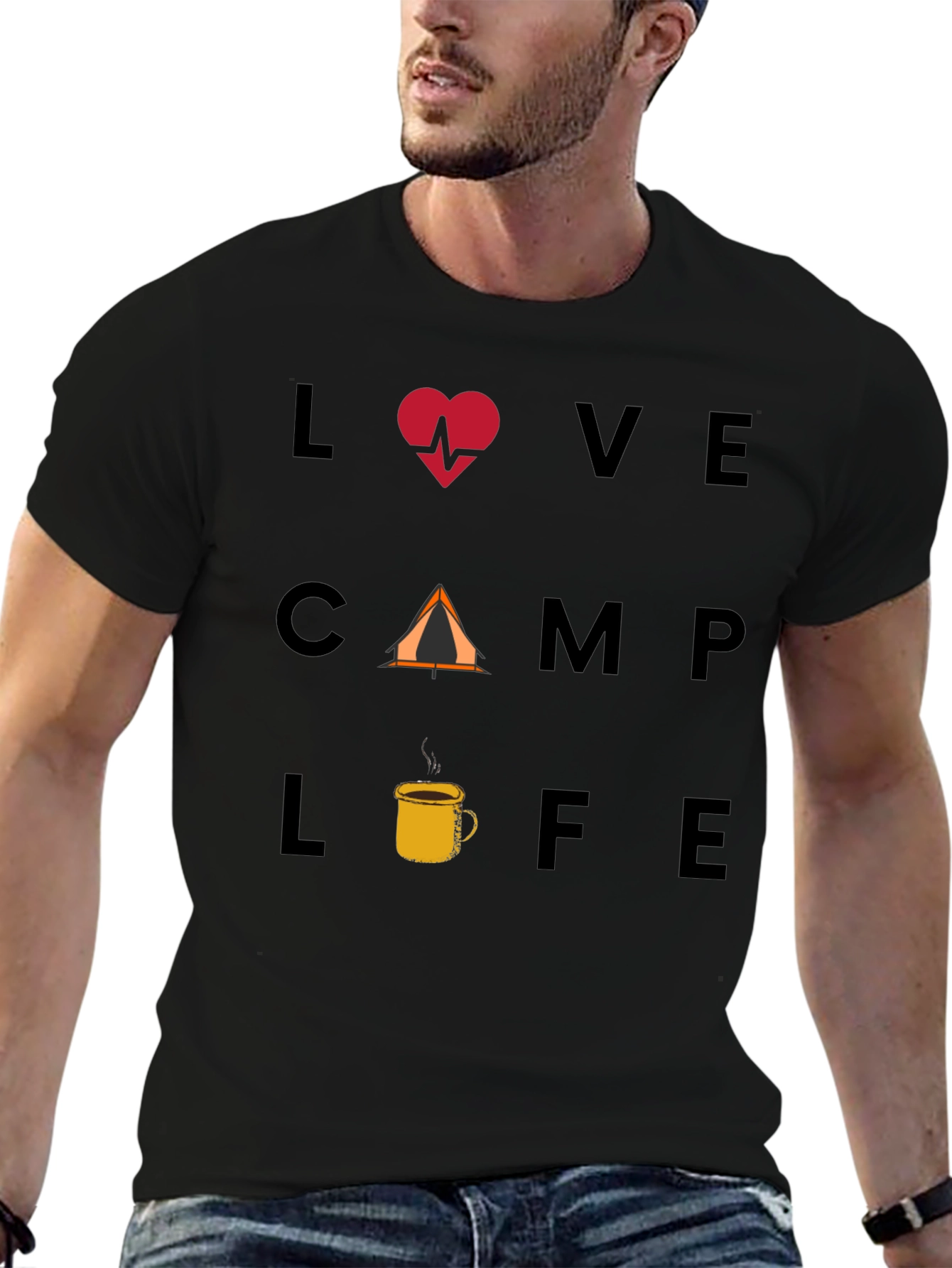 Love Camp Life Graphic Tee