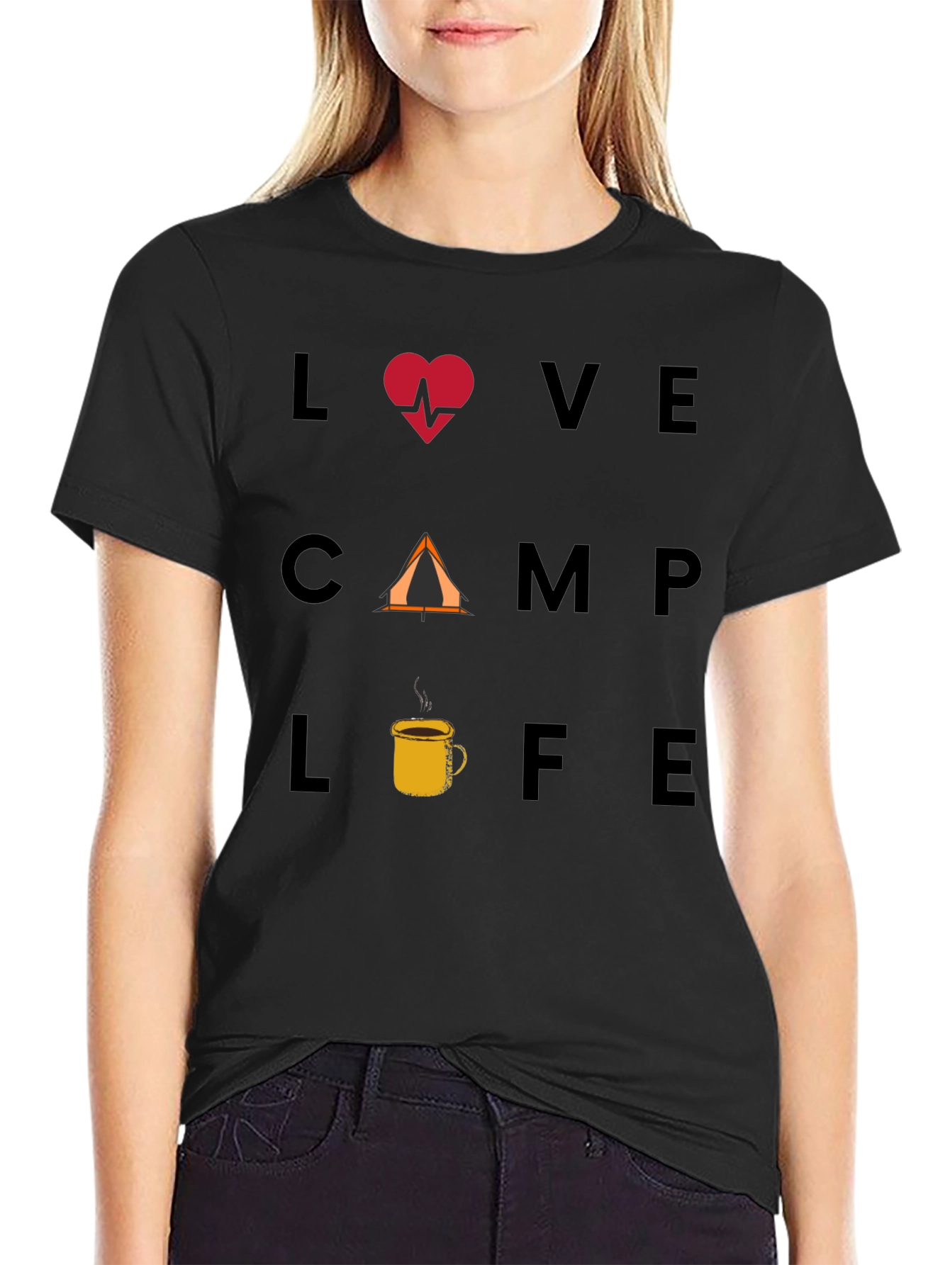 Love Camp Life Graphic Tee