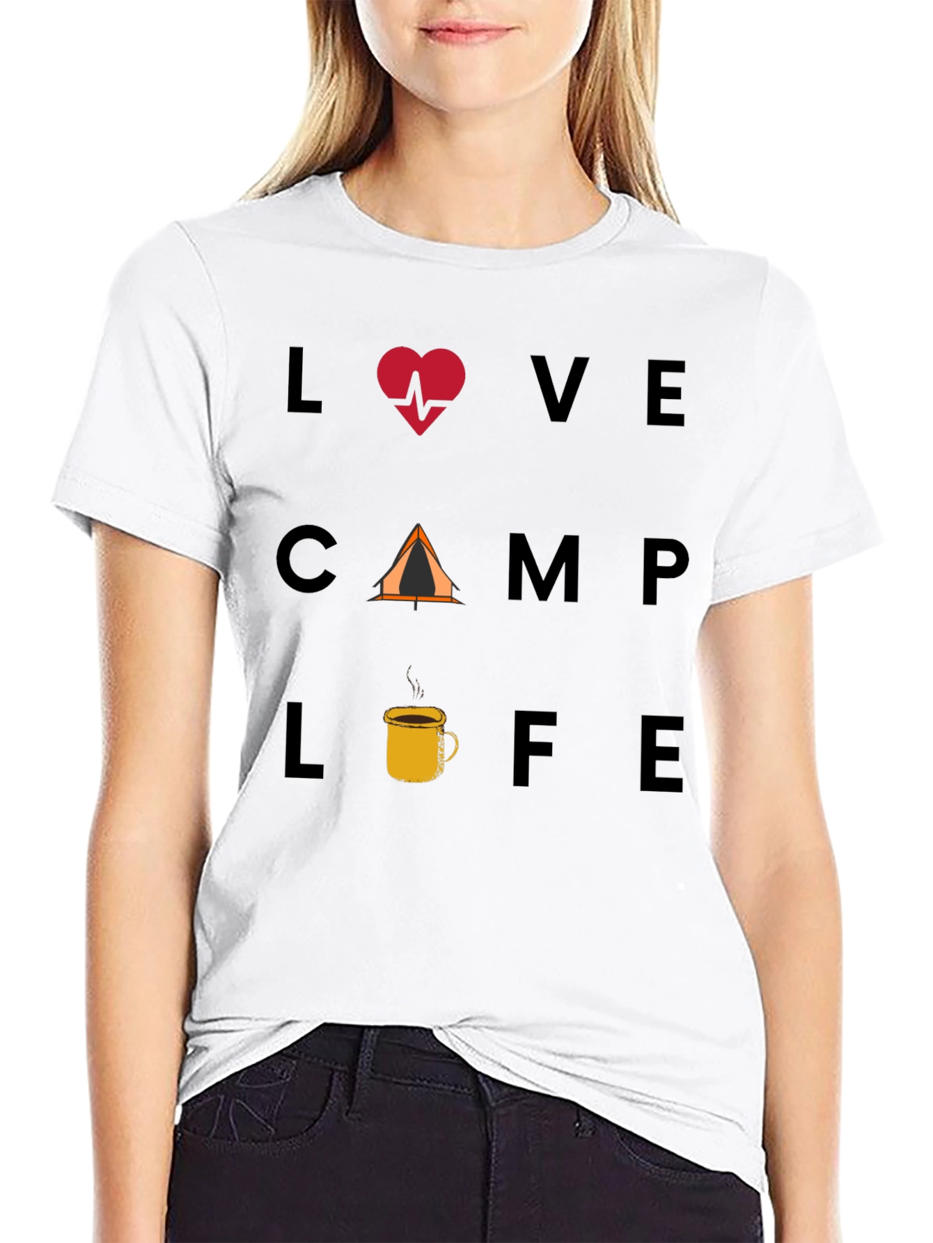 Love Camp Life Graphic Tee