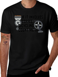Coffee & Bicycling T-Shirt - Count Me In!
