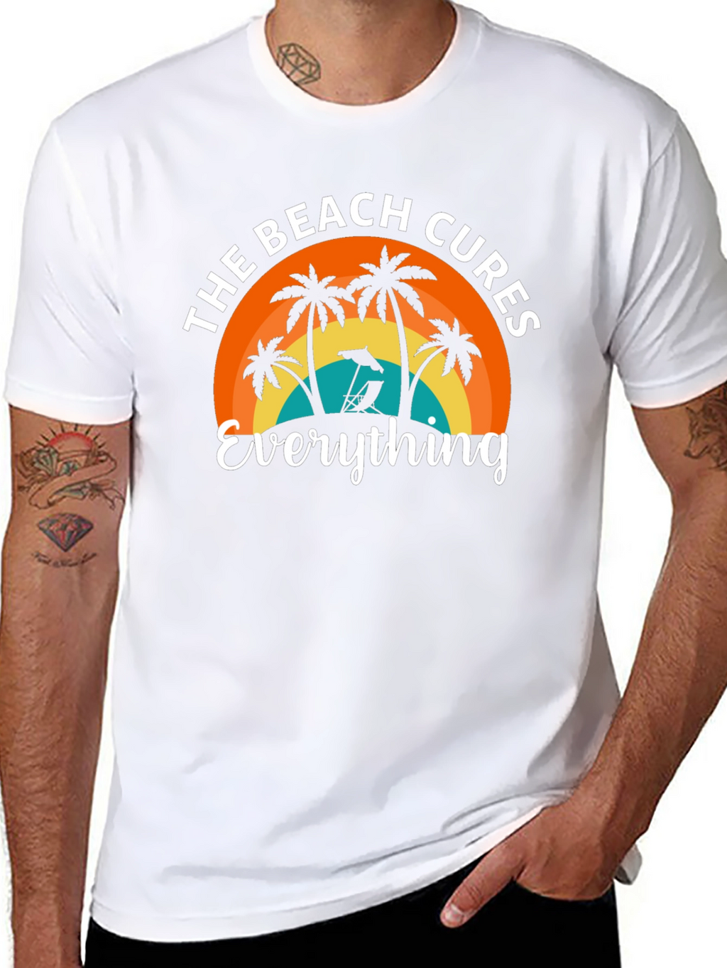 Beach Cures Everything Graphic Tee