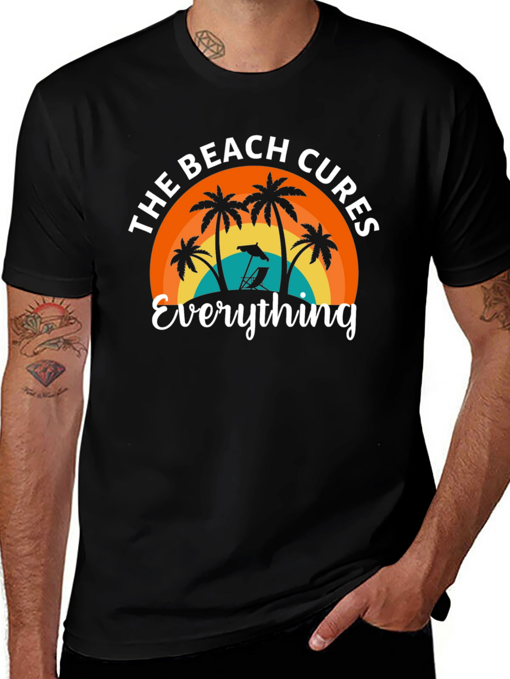 Beach Cures Everything Graphic Tee