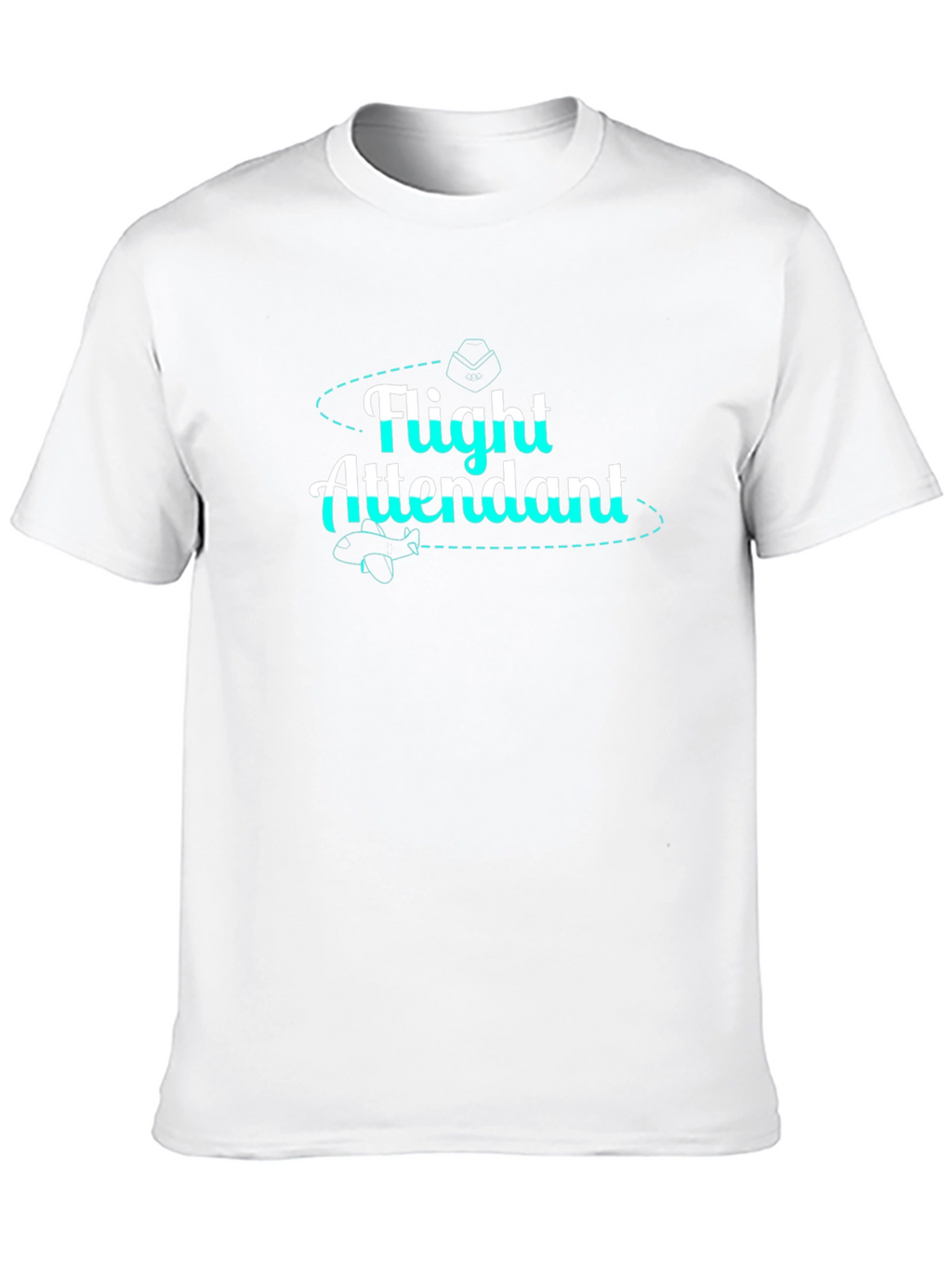 Flight Attendant Black T-Shirt