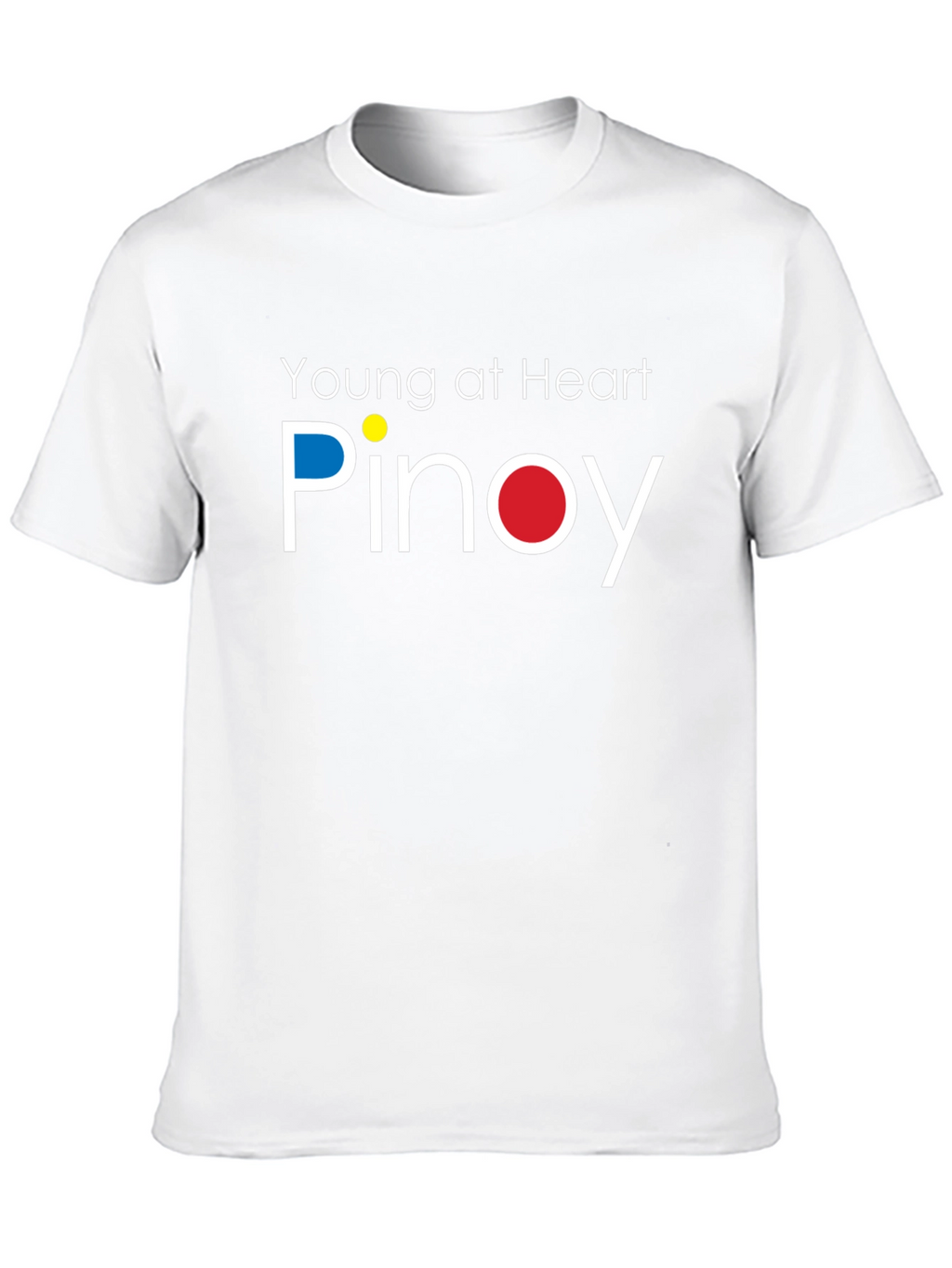 Young at Heart Pinoy Black Tee