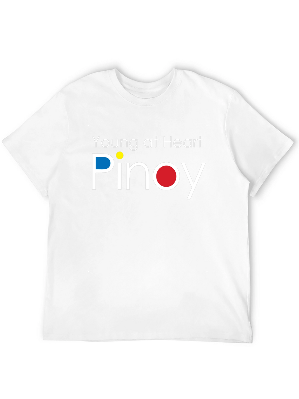 Young at Heart Pinoy Black Tee