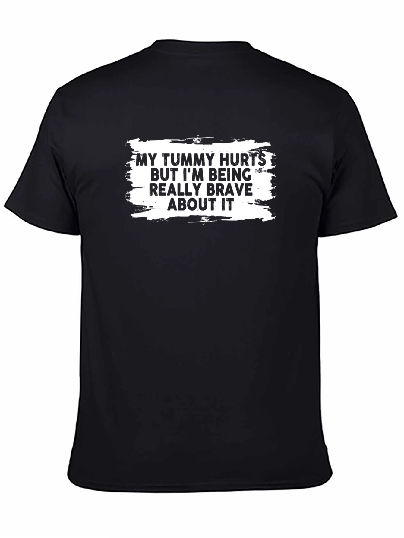 Funny Tummy Hurts Graphic Tee