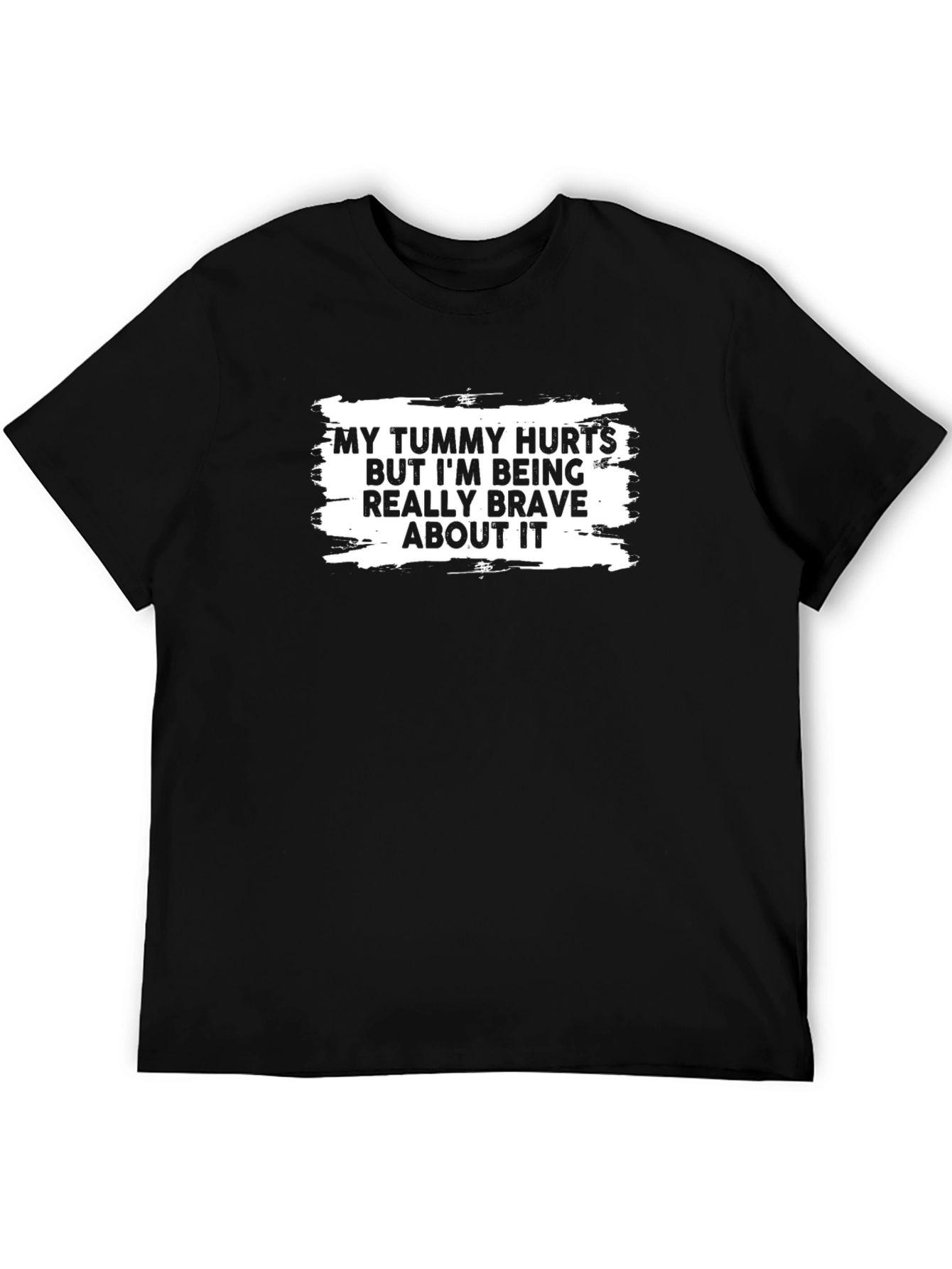 Funny Tummy Hurts Graphic Tee