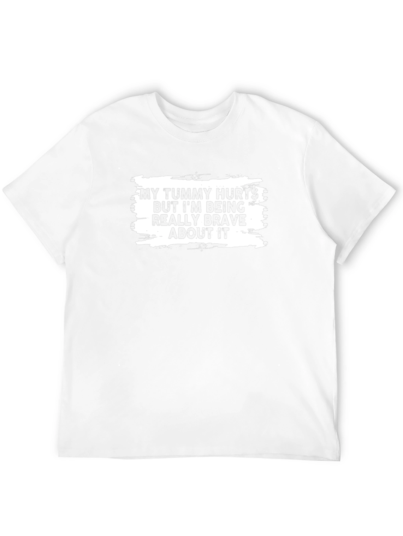 Funny Tummy Hurts Graphic Tee