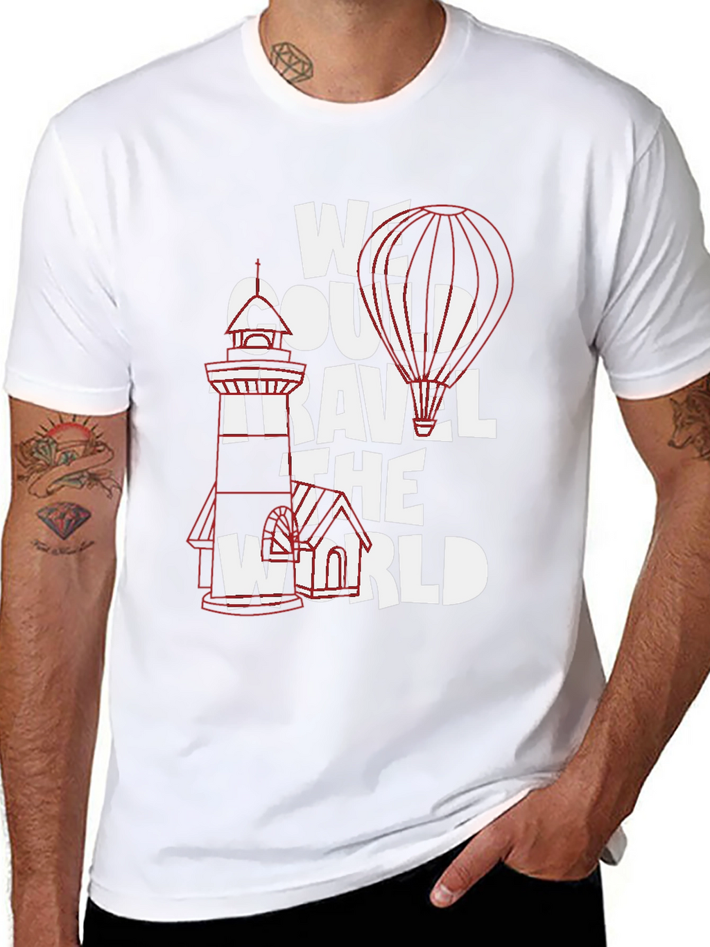 Travel the World Graphic Tee