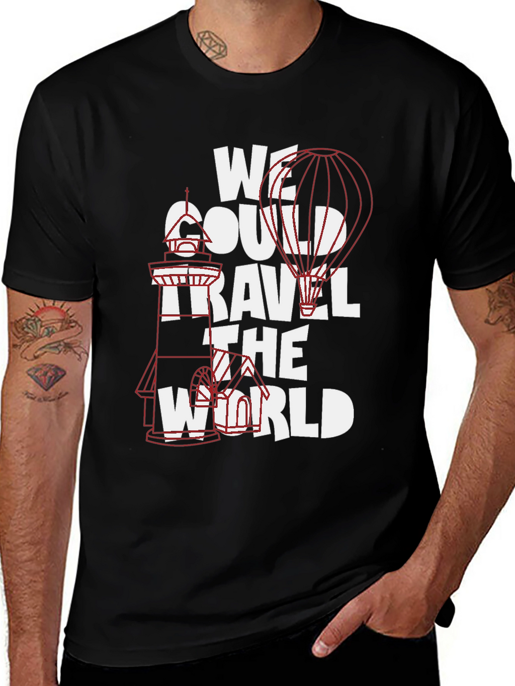 Travel the World Graphic Tee