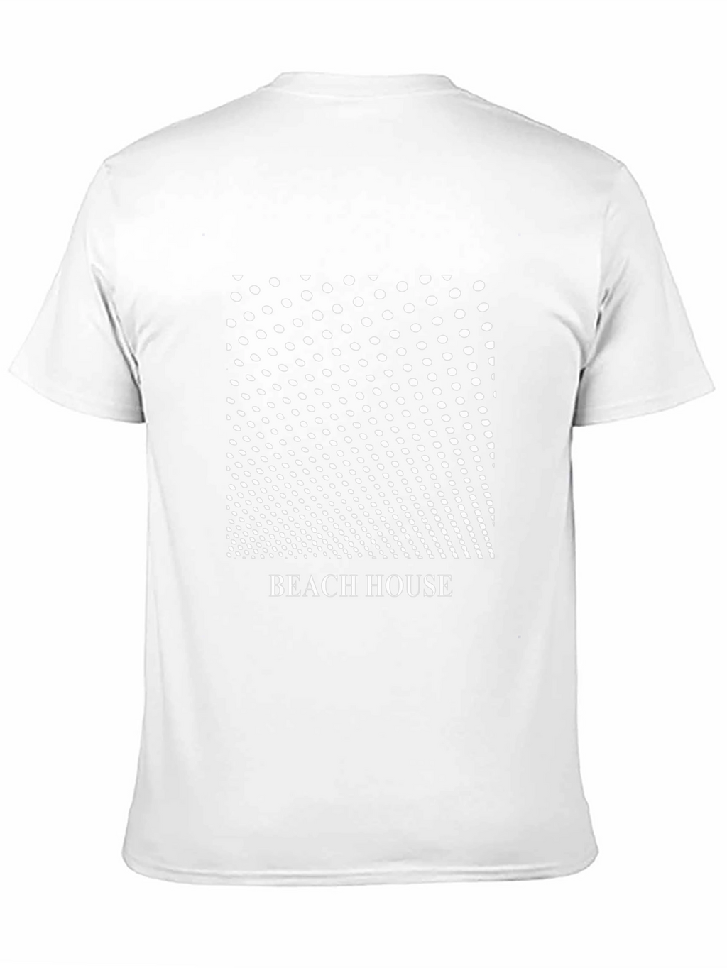 Beach House Graphic Black T-Shirt