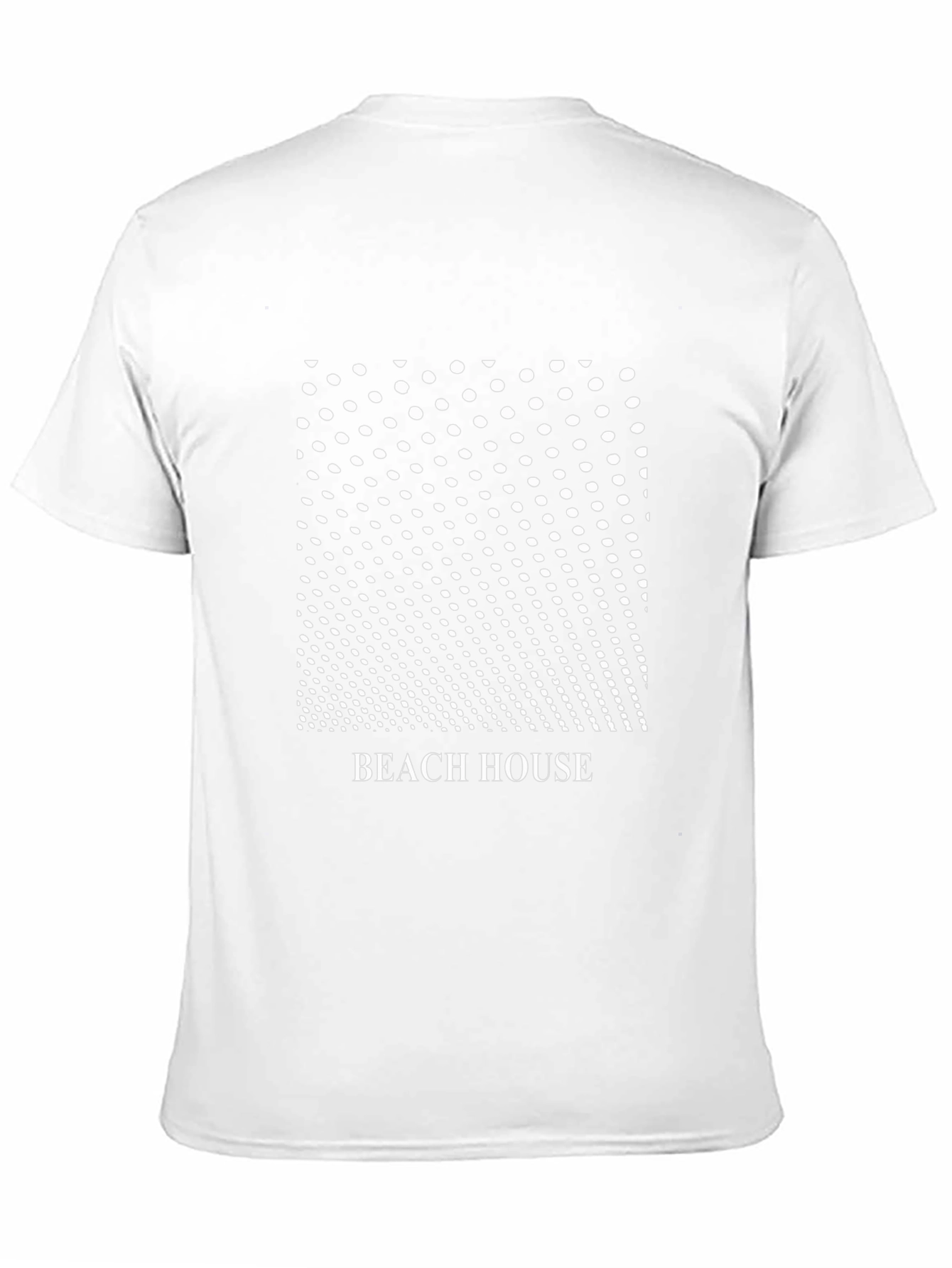 Beach House Graphic Black T-Shirt