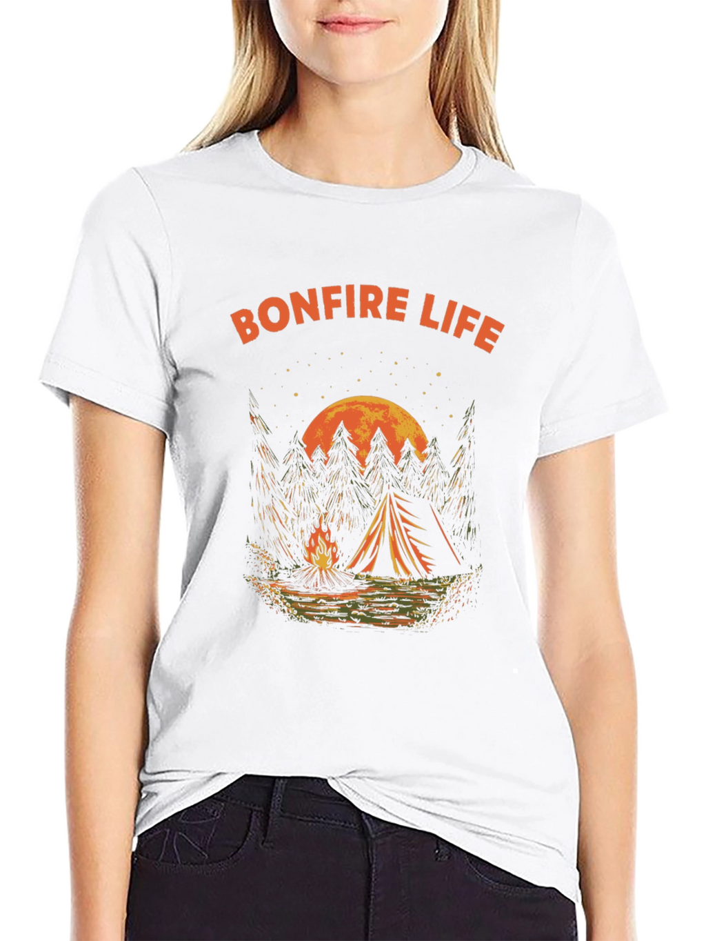 Bonfire Life Graphic T-Shirt