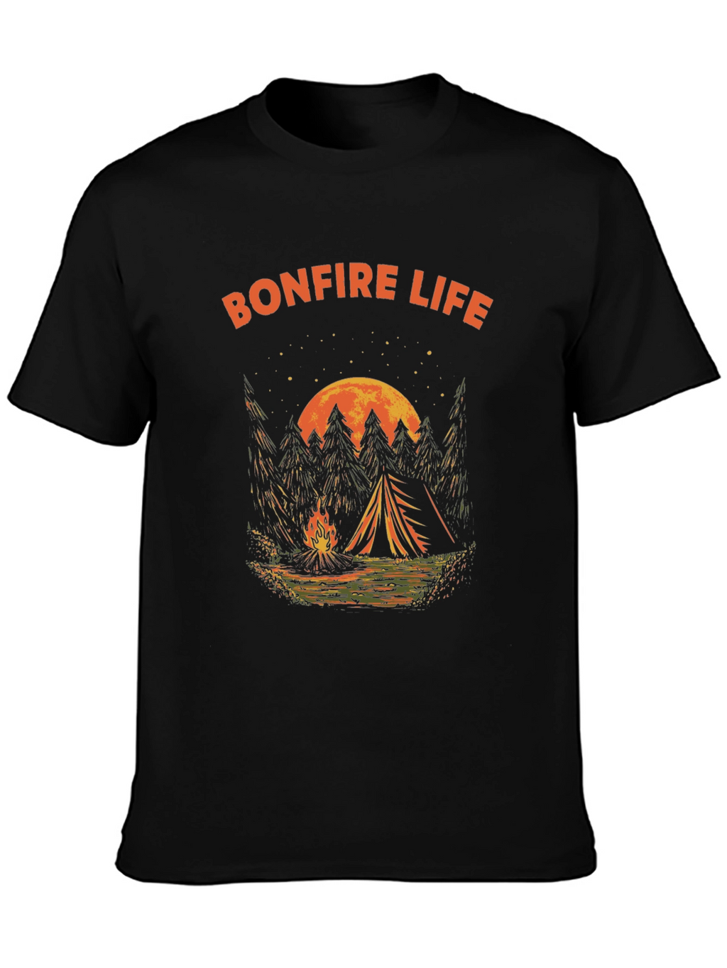 Bonfire Life Graphic T-Shirt