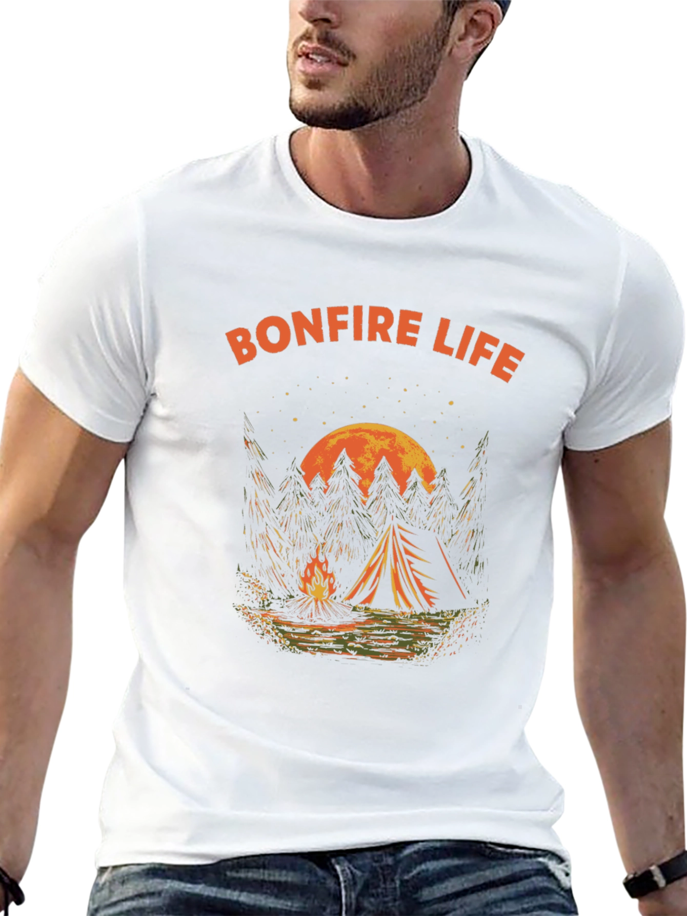 Bonfire Life Graphic T-Shirt