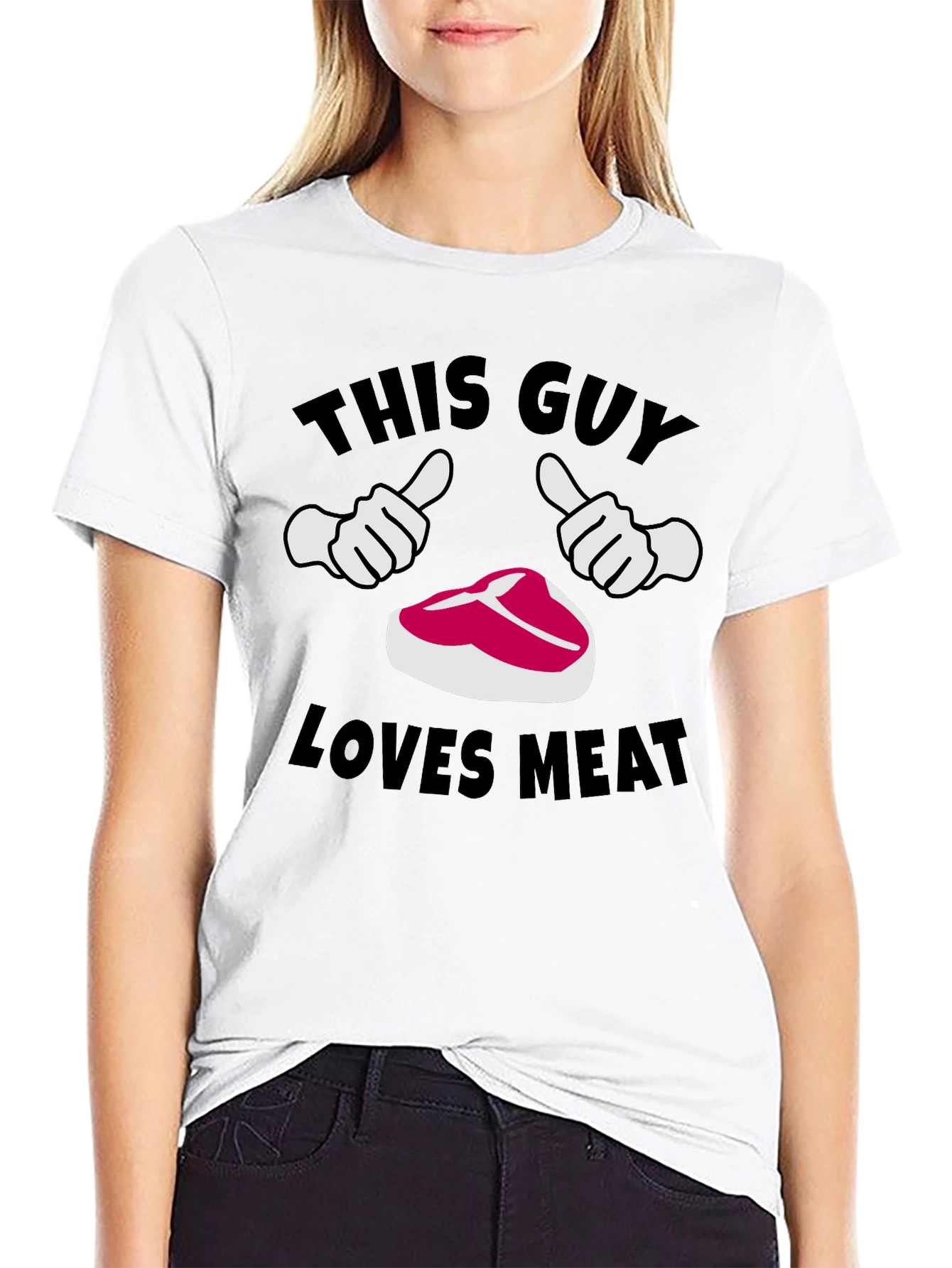 This Guy Loves Meat T-Shirt