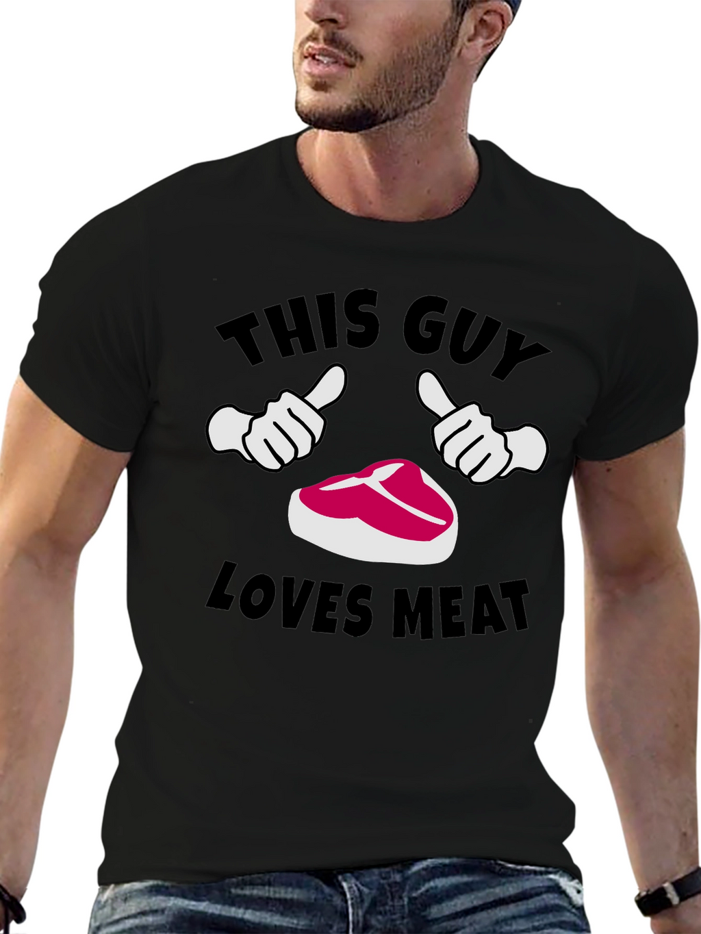 This Guy Loves Meat T-Shirt