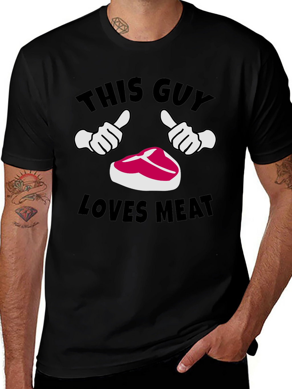 This Guy Loves Meat T-Shirt