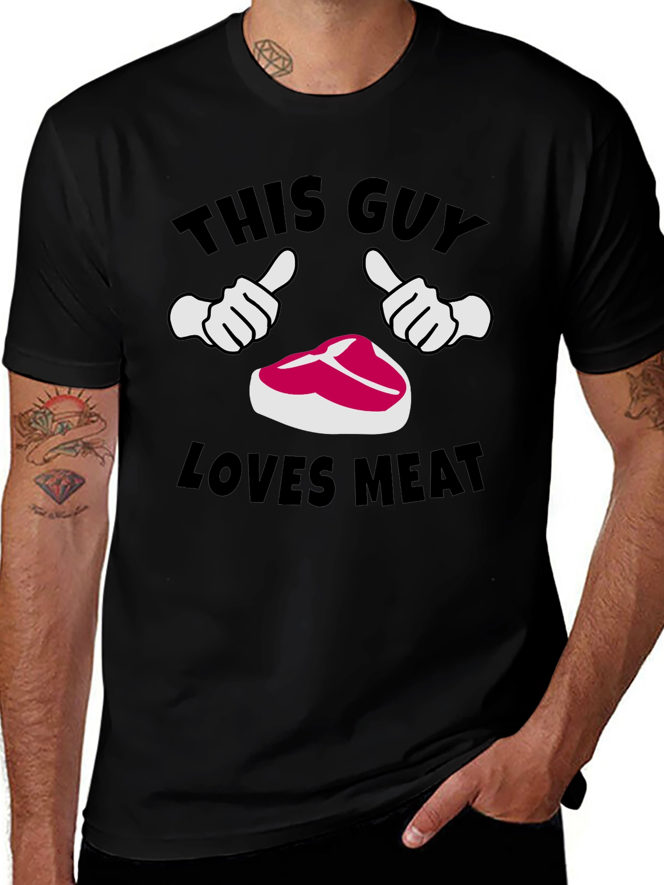 This Guy Loves Meat T-Shirt