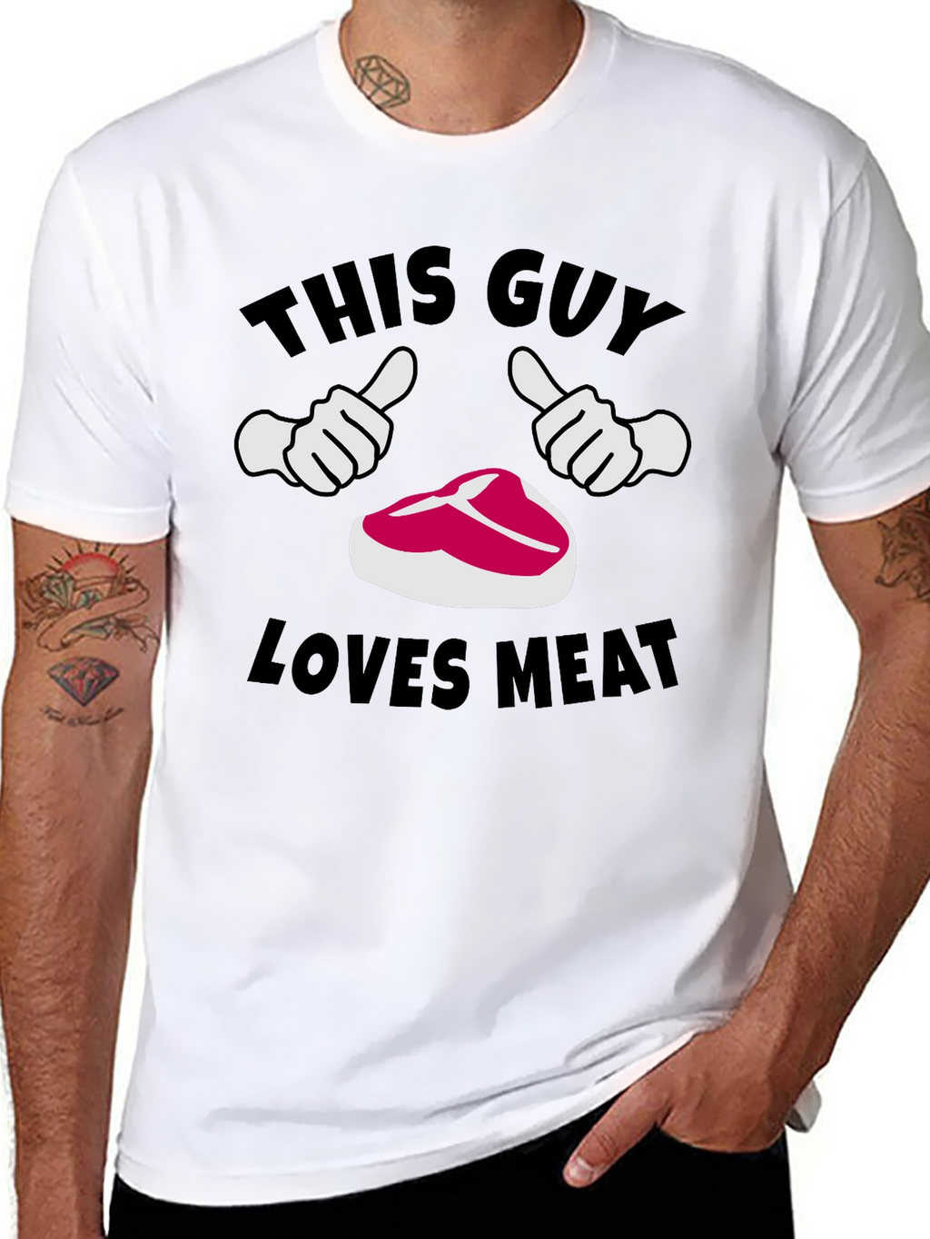This Guy Loves Meat T-Shirt