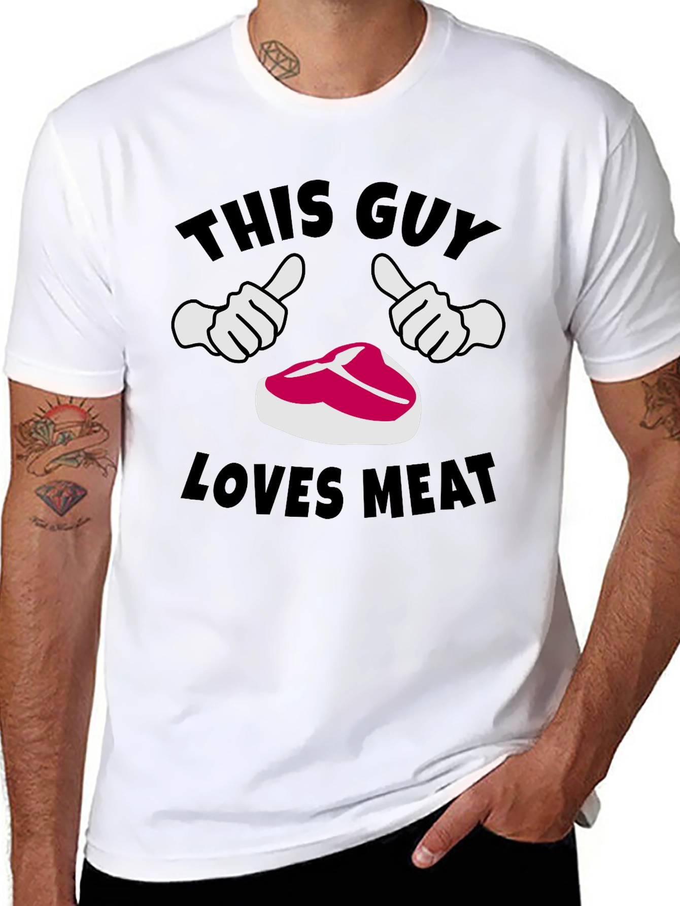 This Guy Loves Meat T-Shirt