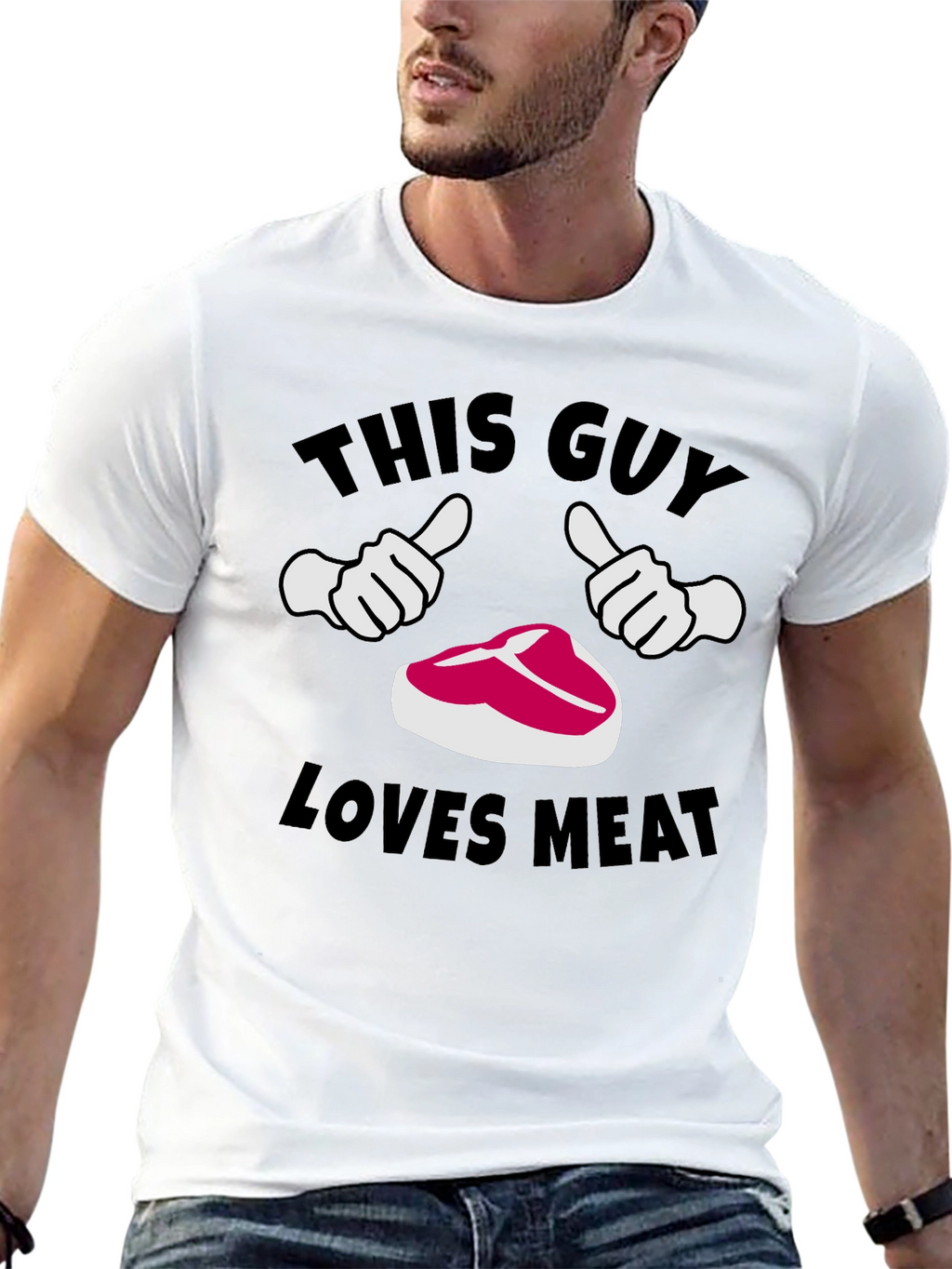 This Guy Loves Meat T-Shirt