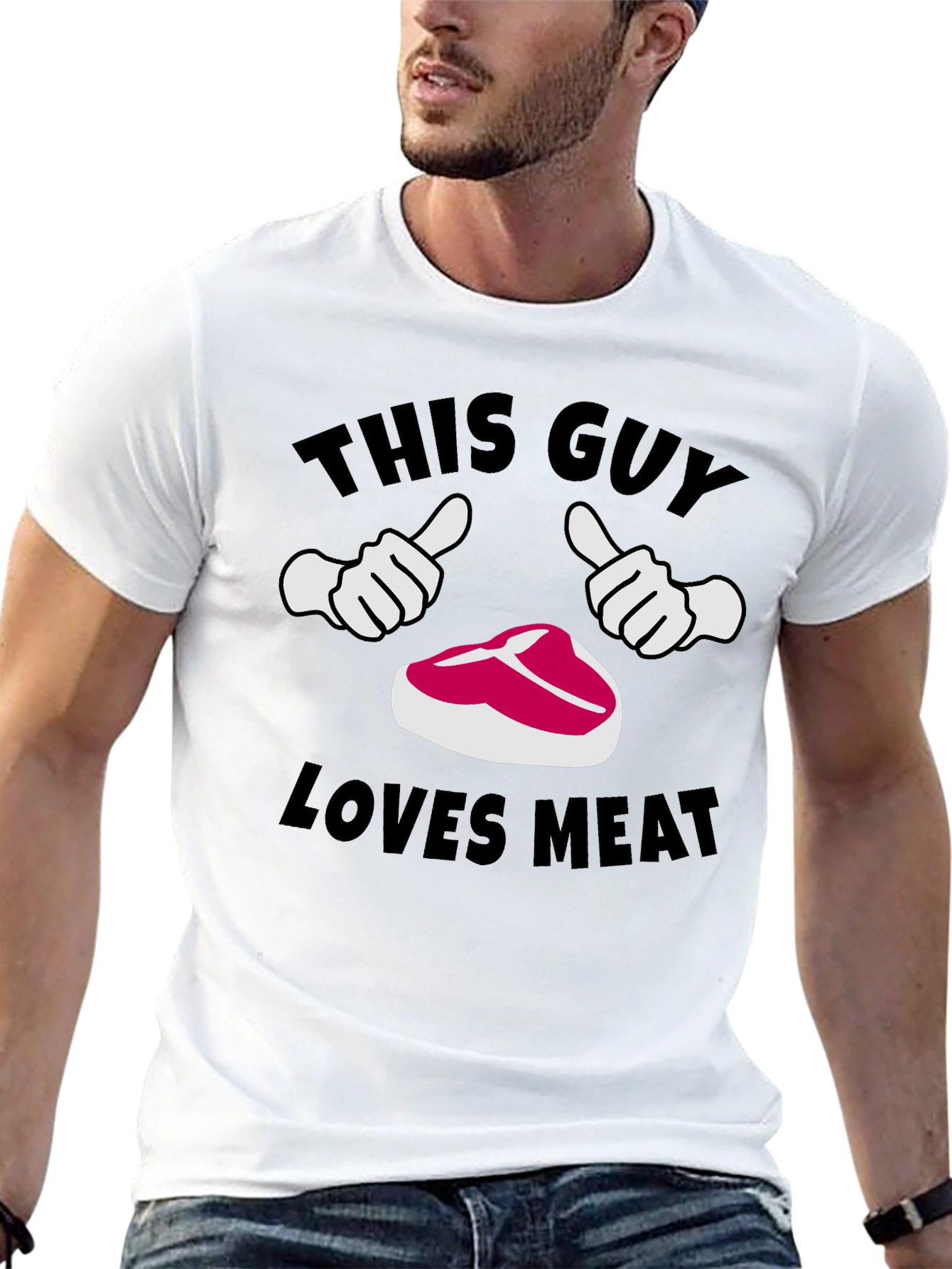 This Guy Loves Meat T-Shirt