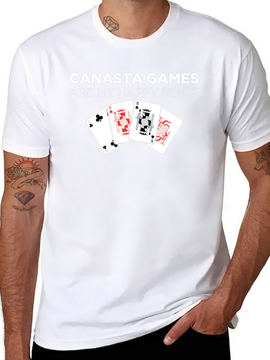 Canasta Games Happy Place T-Shirt