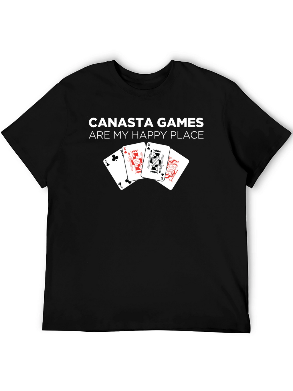 Canasta Games Happy Place T-Shirt