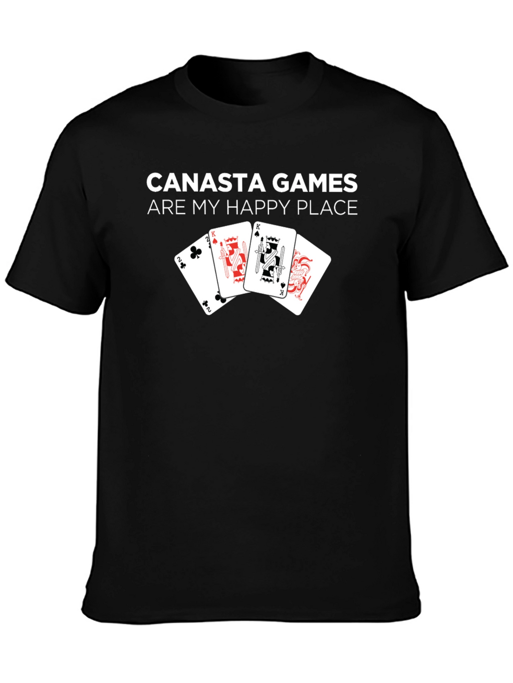 Canasta Games Happy Place T-Shirt