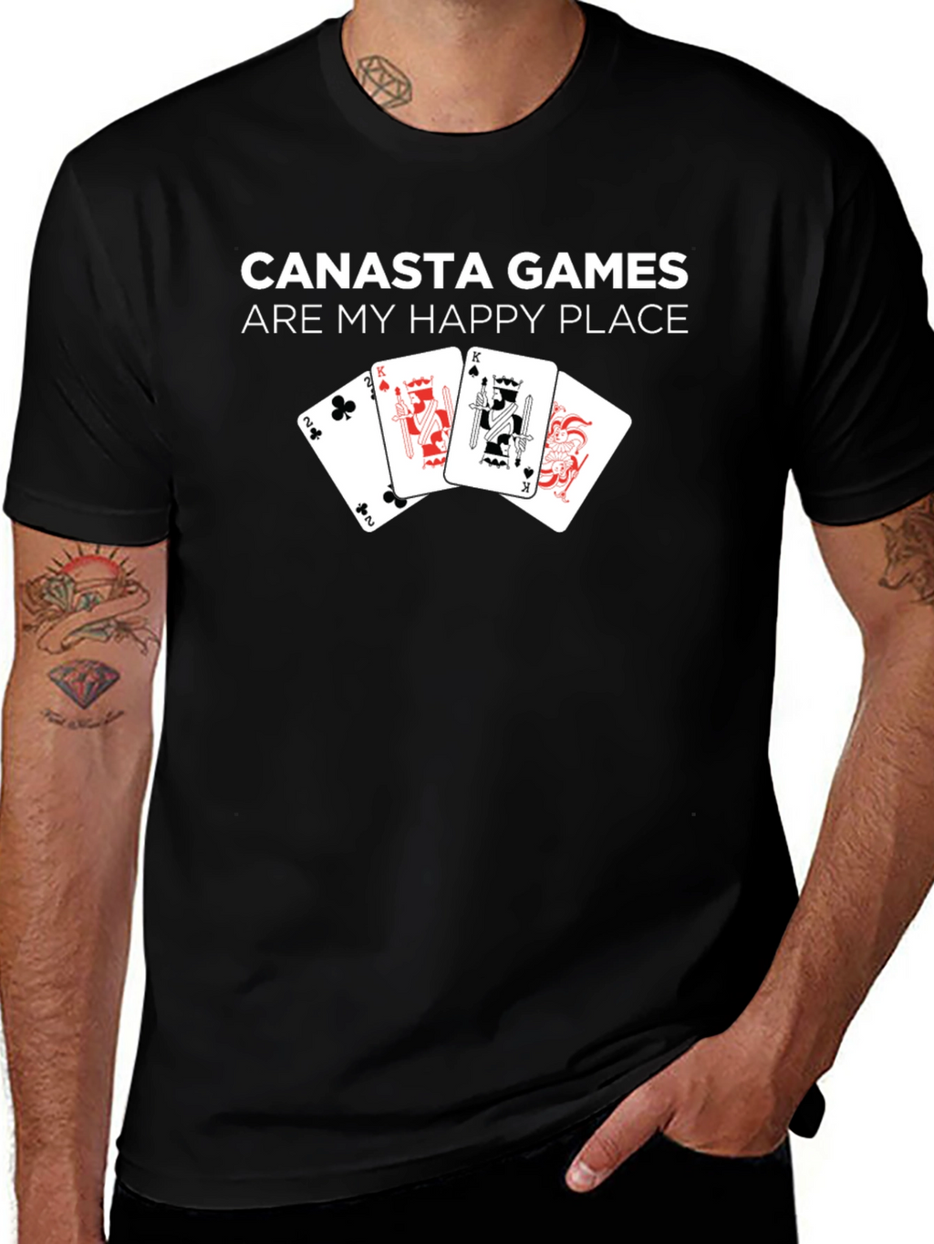 Canasta Games Happy Place T-Shirt