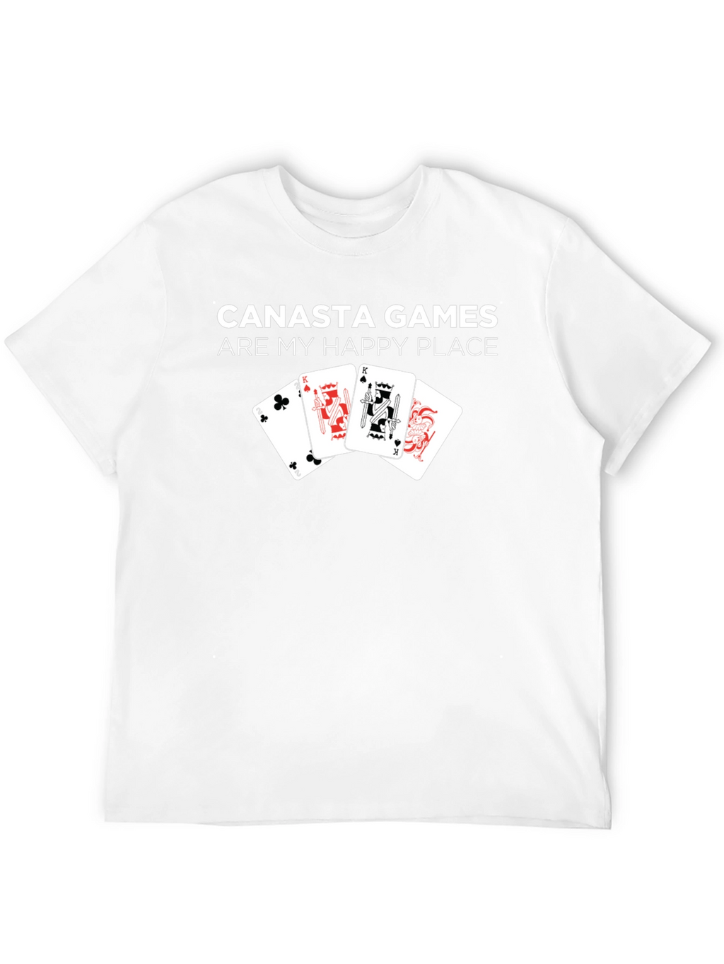 Canasta Games Happy Place T-Shirt
