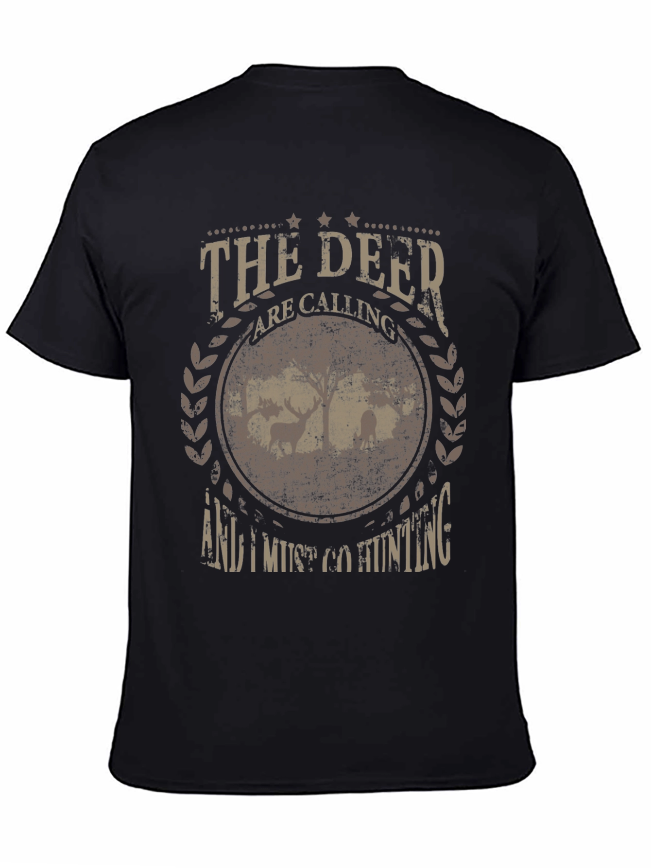 Deer Hunting Graphic Tee - Call of the Wild T-Shirt