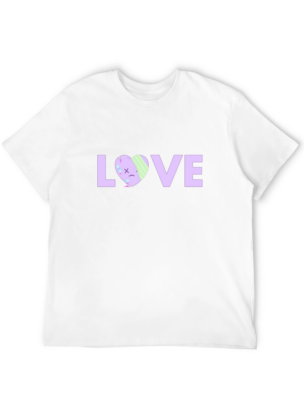 LOVE Graphic Print Black T-Shirt
