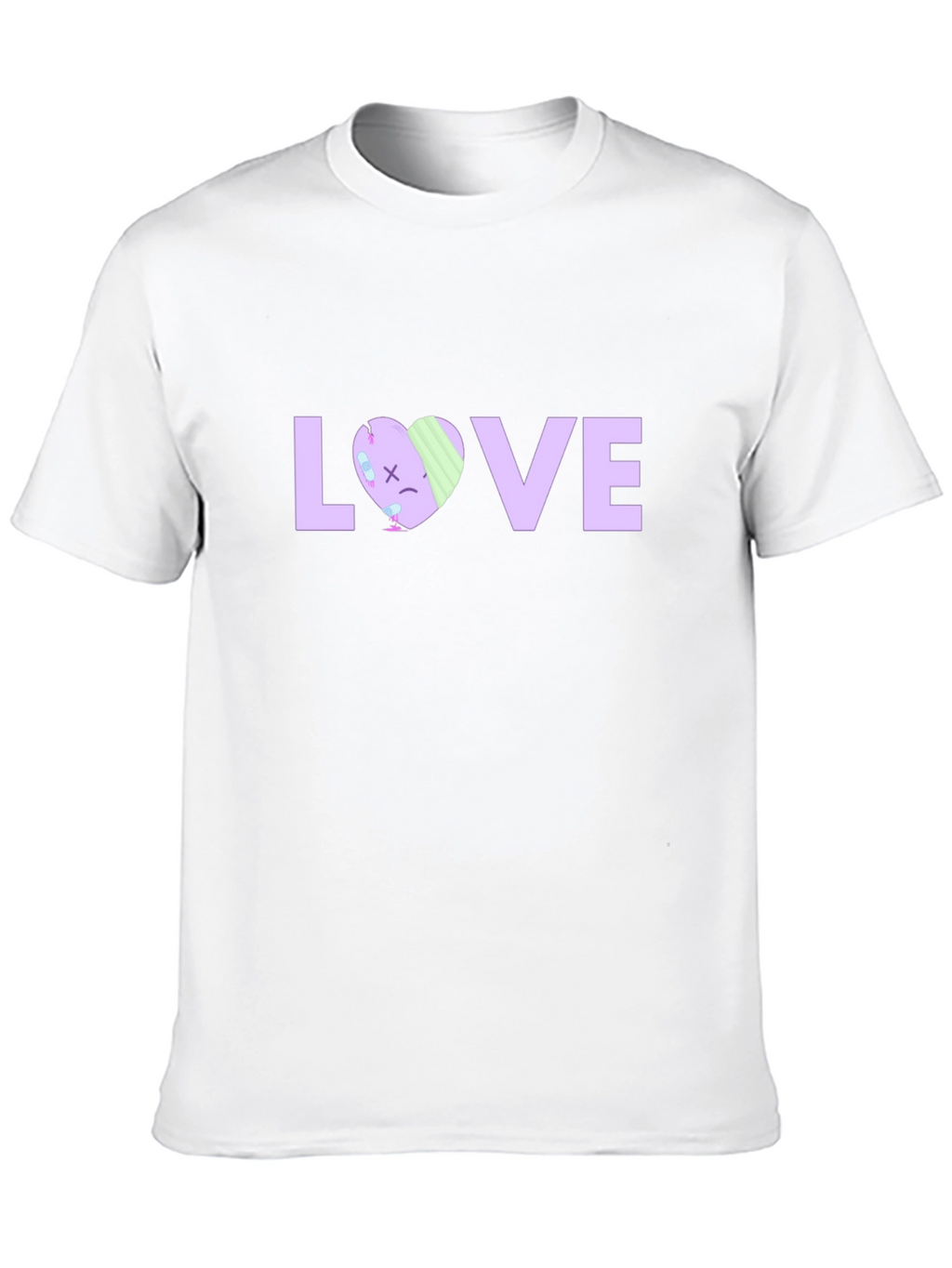 LOVE Graphic Print Black T-Shirt
