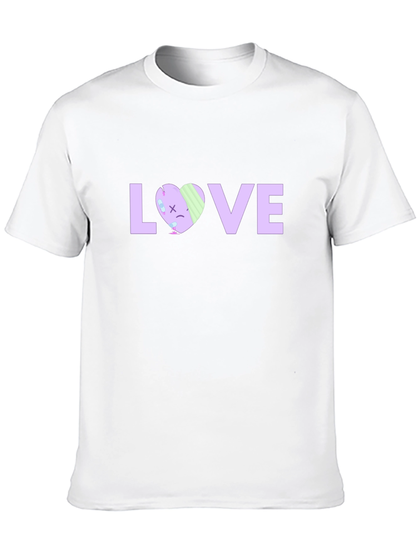LOVE Graphic Print Black T-Shirt