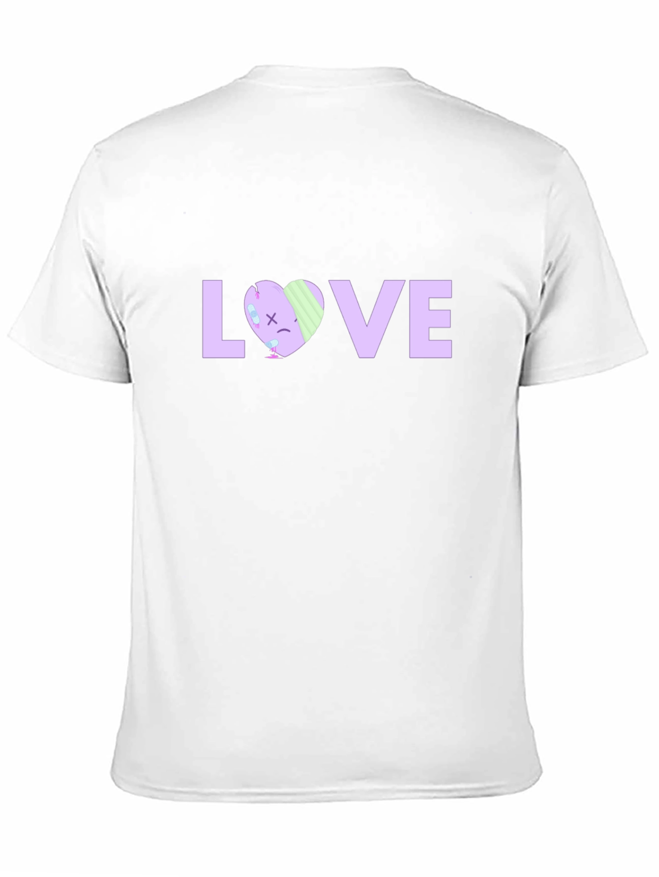 LOVE Graphic Print Black T-Shirt