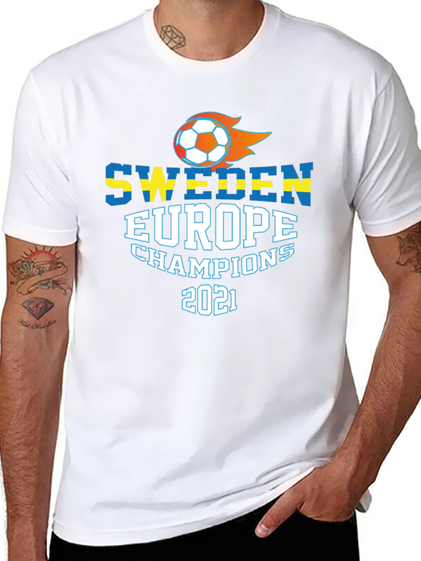 Sweden Euro Champions 2021 T-Shirt