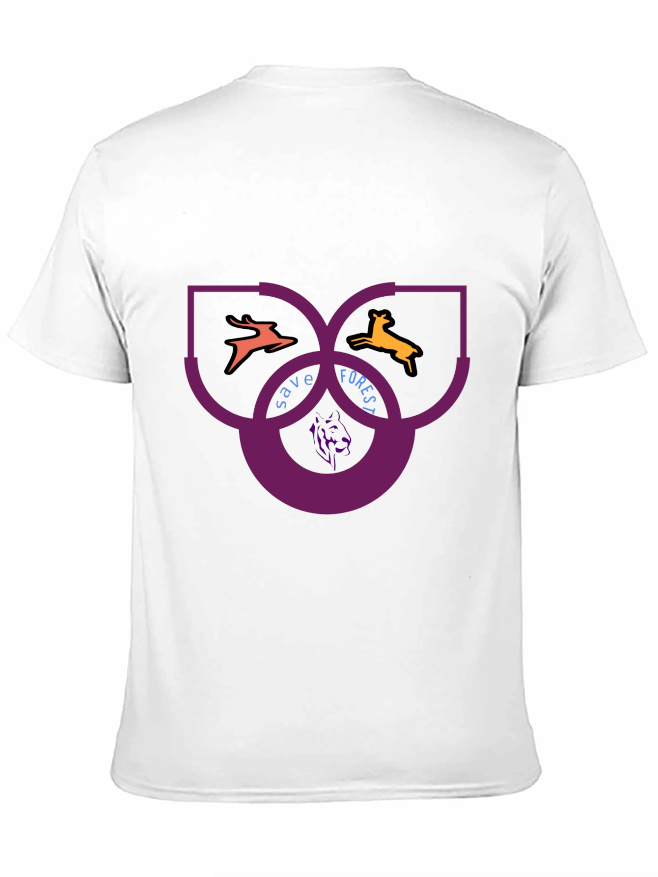 Save Forest T-Shirt - Wildlife Conservation Tee