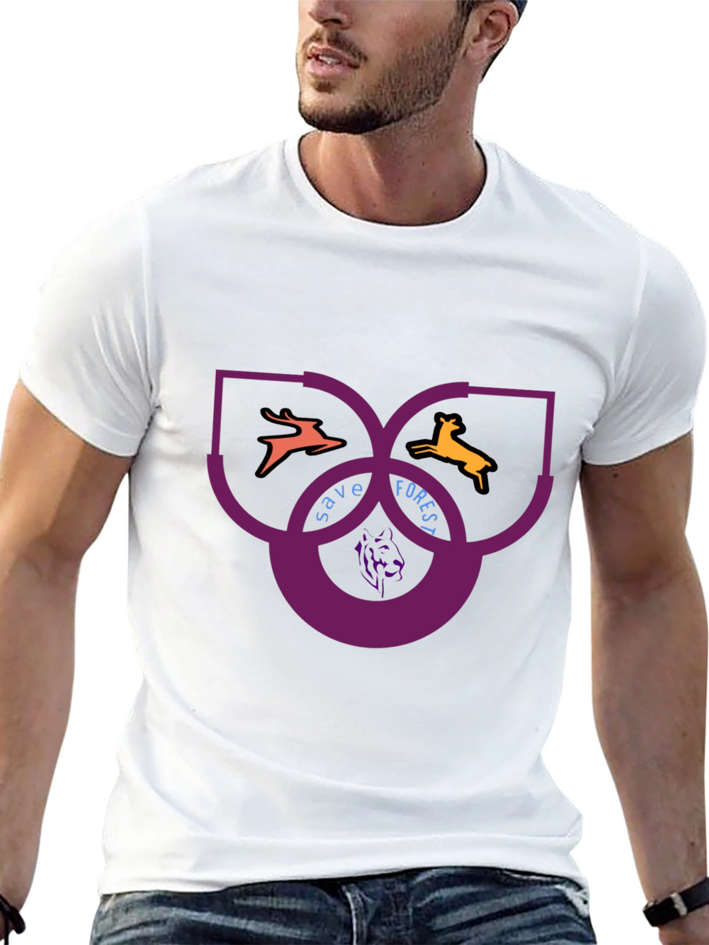 Save Forest T-Shirt - Wildlife Conservation Tee