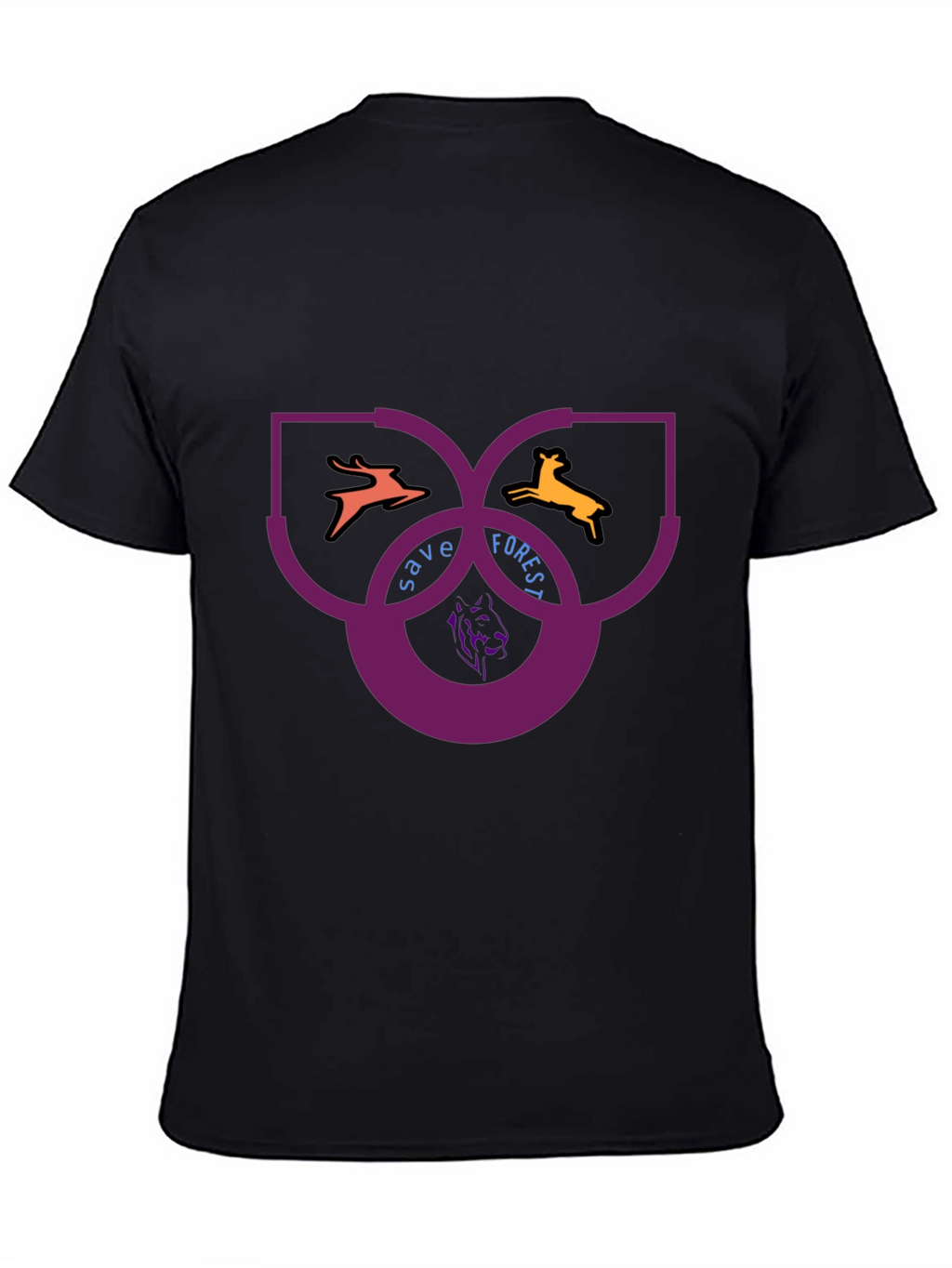 Save Forest T-Shirt - Wildlife Conservation Tee