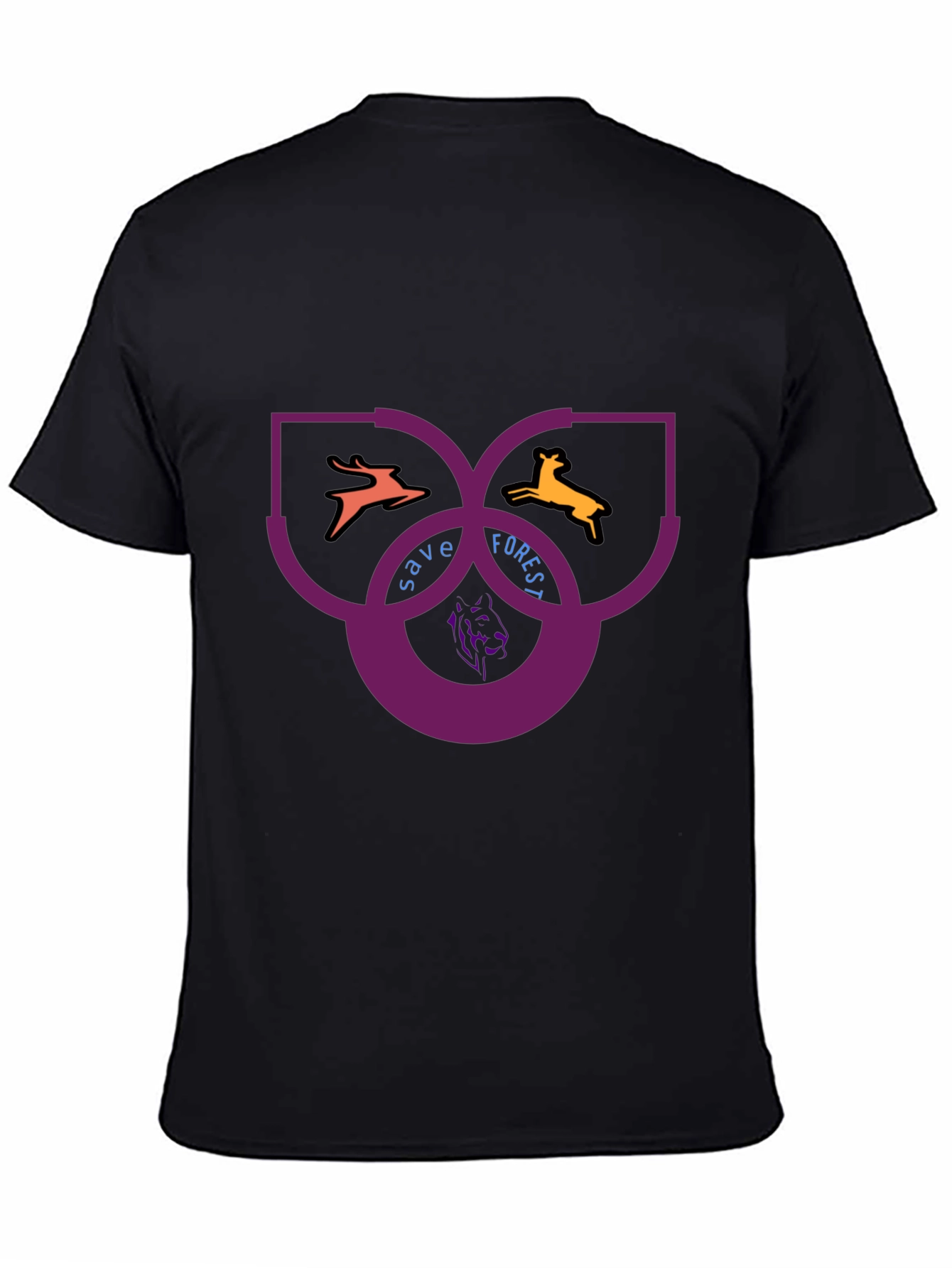 Save Forest T-Shirt - Wildlife Conservation Tee