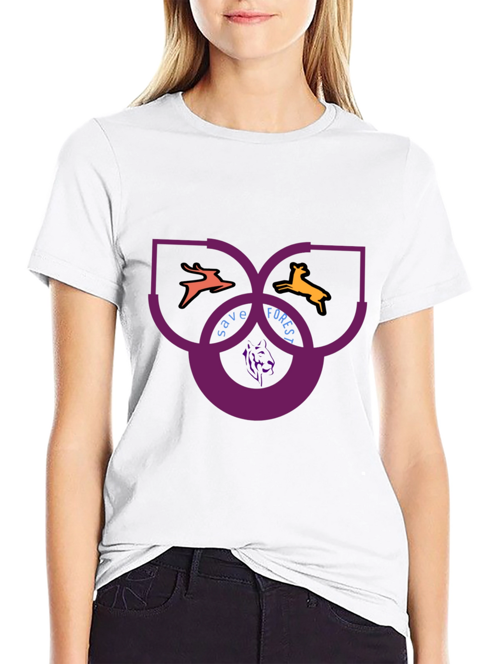 Save Forest T-Shirt - Wildlife Conservation Tee