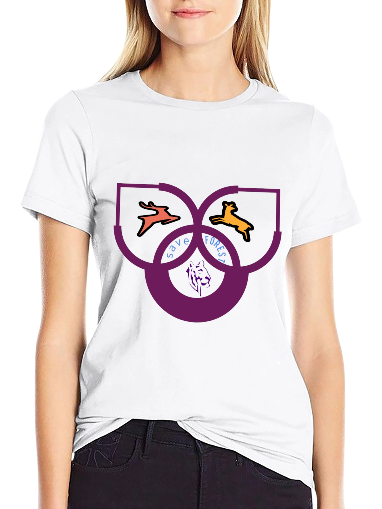 Save Forest T-Shirt - Wildlife Conservation Tee