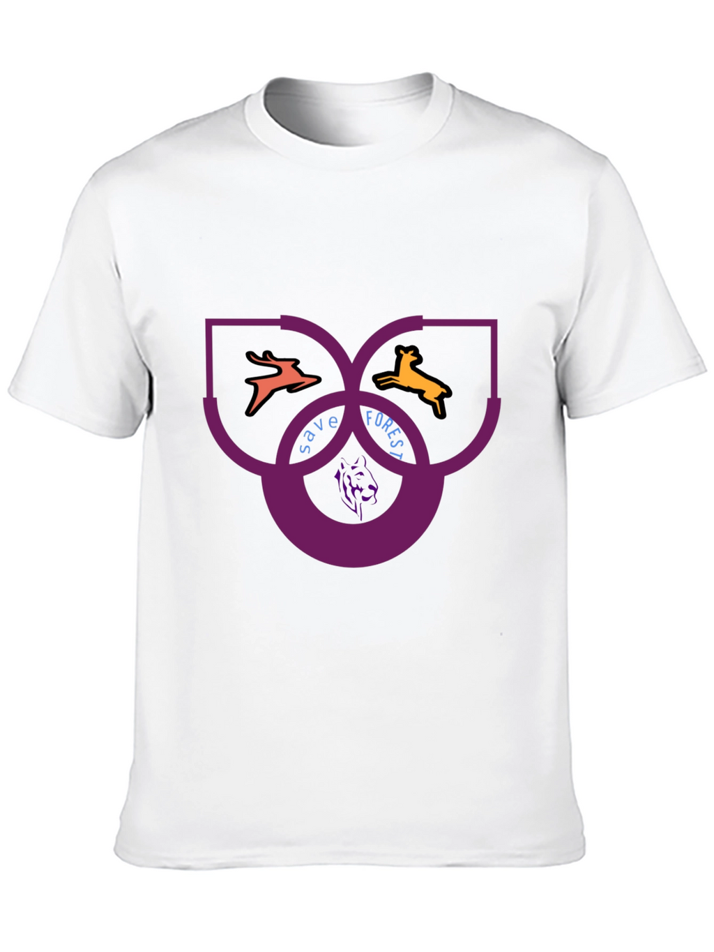 Save Forest T-Shirt - Wildlife Conservation Tee