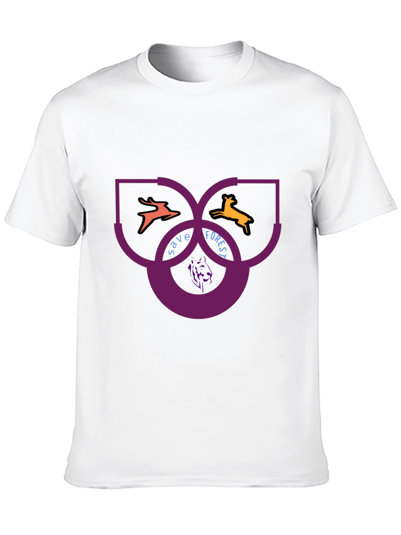 Save Forest T-Shirt - Wildlife Conservation Tee