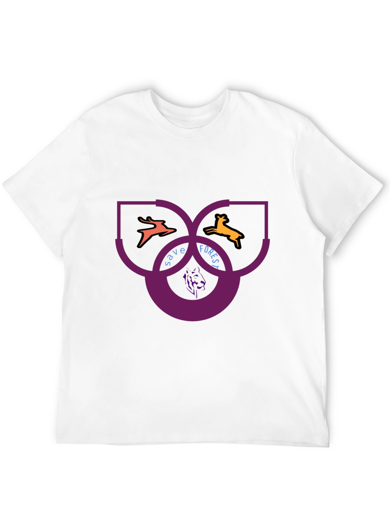 Save Forest T-Shirt - Wildlife Conservation Tee